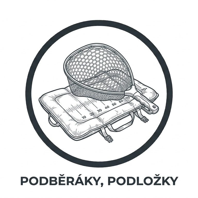Podběráky, podložky