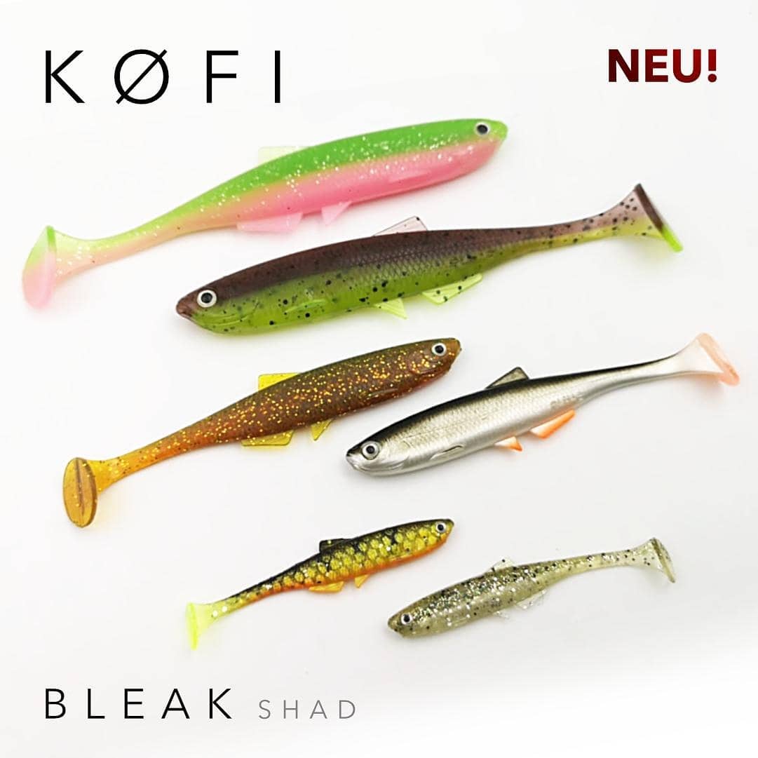 LMAB Kofi Bleak 6cm Green Pumpkin Chartreuse 6ks