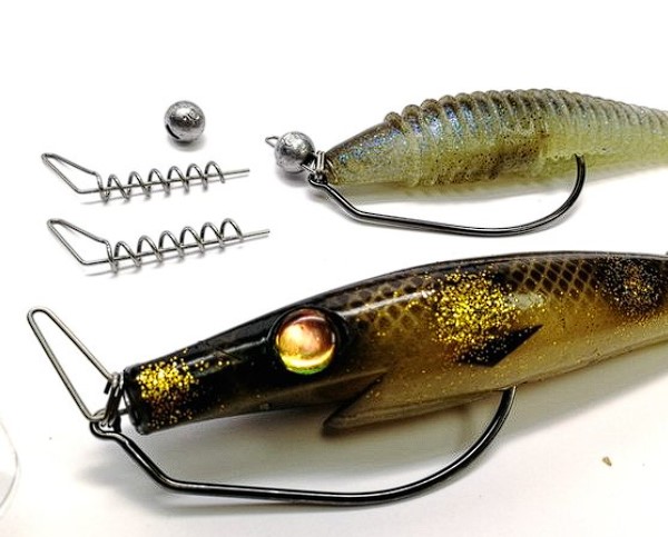 PikeCraft Fishing Ghost RenkyShad 22cm Perfect Rig