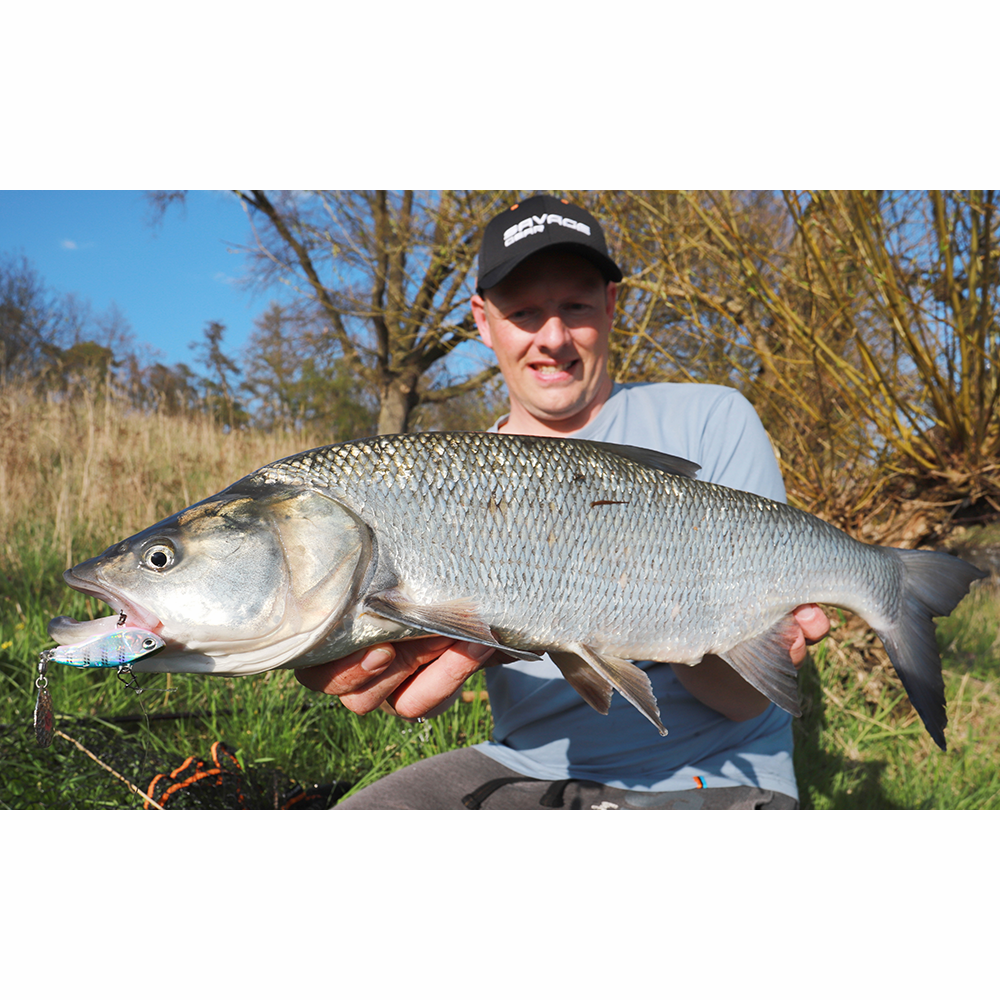 Savage Gear 3D Sticklebait Tailspin 7,3cm 13g Black Red