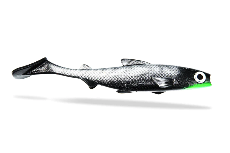 FishingGhost RenkyShad 22cm Black Apple