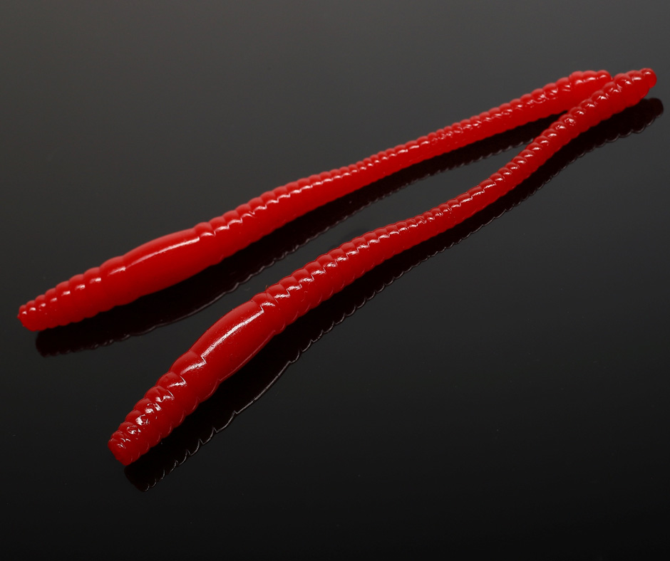 Libra Lures Dying Worm 80mm 021 Red Krill 12ks