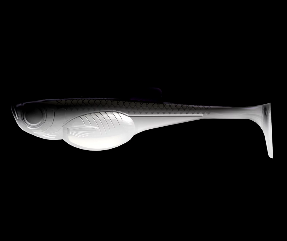 Libra Lures Embrion Shad 10cm 001 White