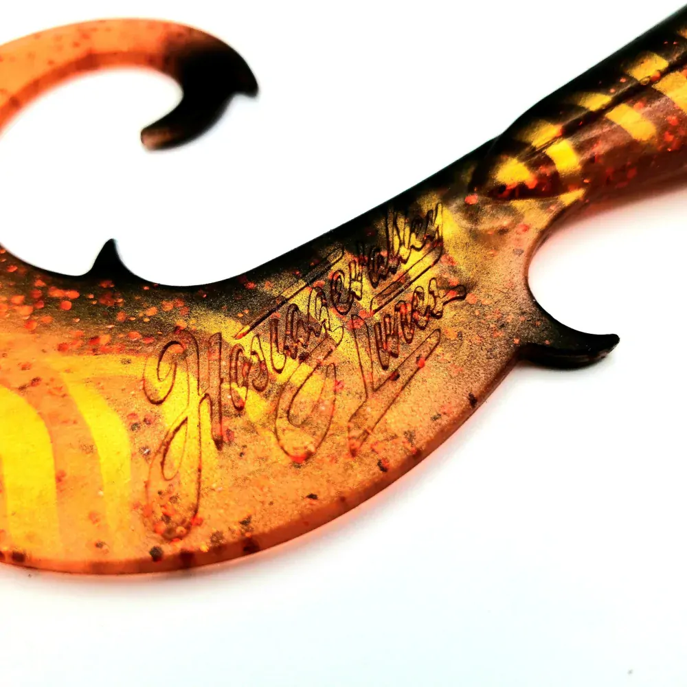 Hostage Valley Curlytail 24cm Red Pike