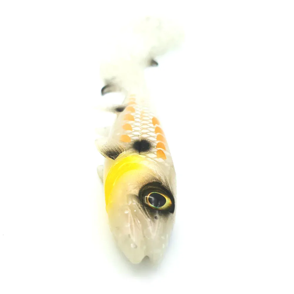 Hostage Valley Curlytail 24cm White Pearl