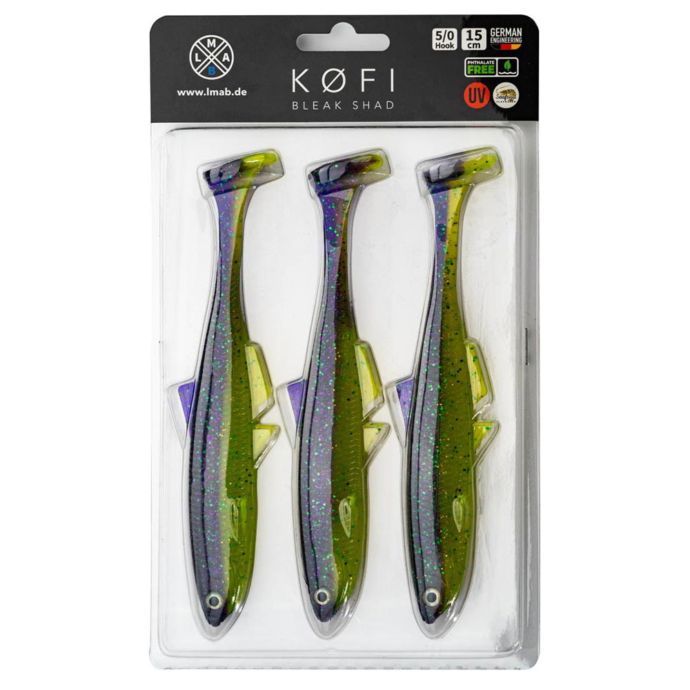 LMAB Kofi Bleak 15cm Purple Rave 3ks