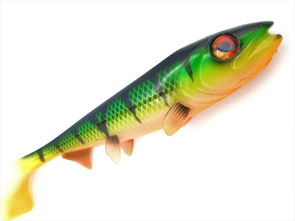 Hostage Valley Shad 14cm Bright Firetiger