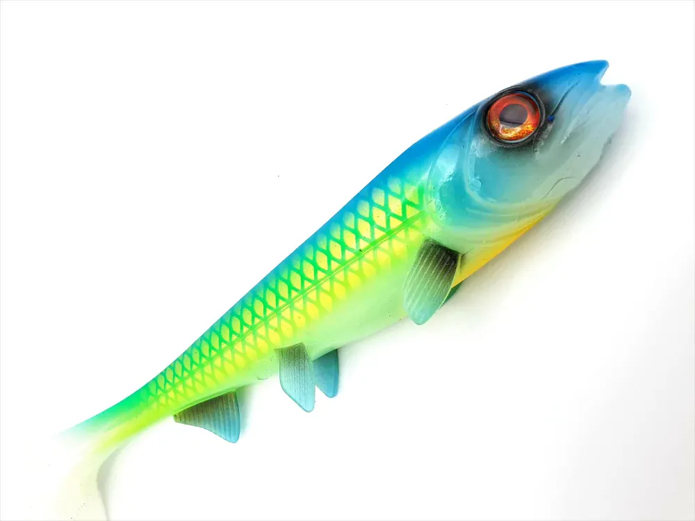 Hostage Valley Shad 18cm Green Attack UV II