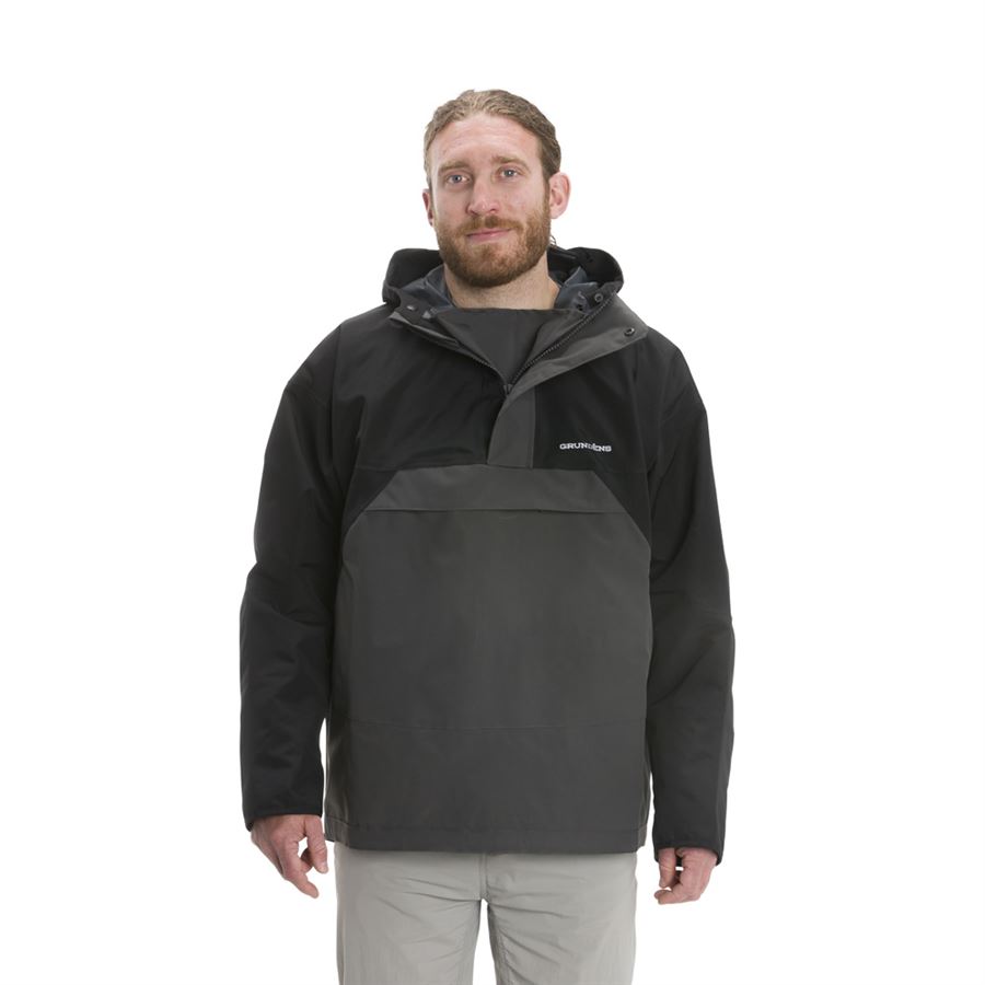 Grundéns Full Share Anorak Black/Grey XXL