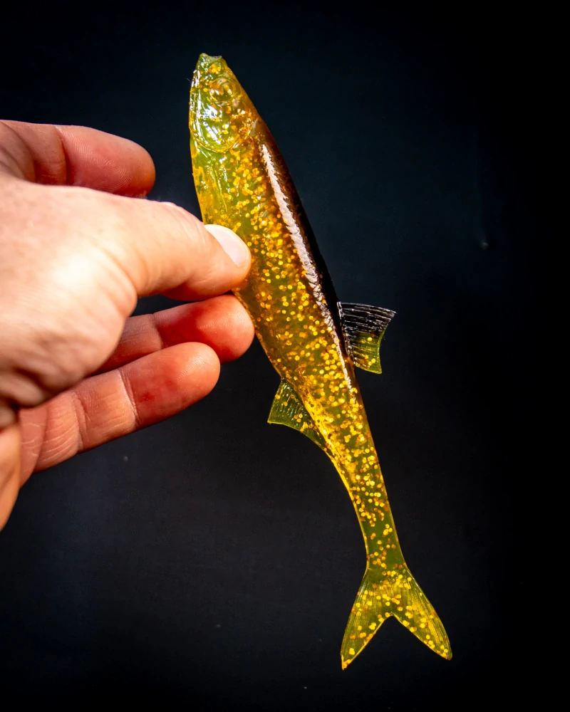 Angry Lures Bleak F-Tail 17cm YG