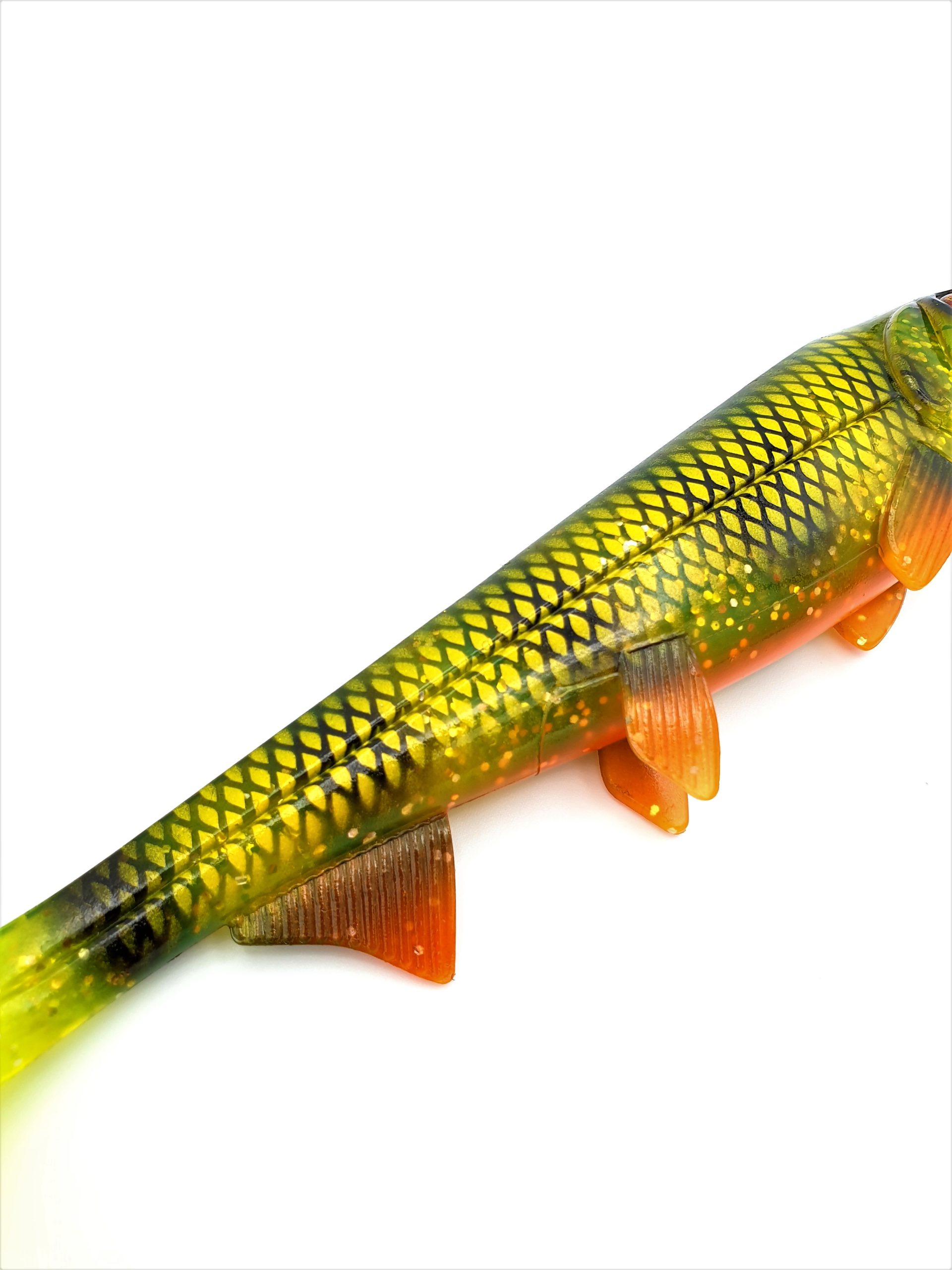 Hostage Valley Shad 14cm Natural Perch