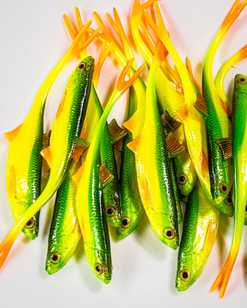 Angry Lures Bleak V-Tail 15cm GYO