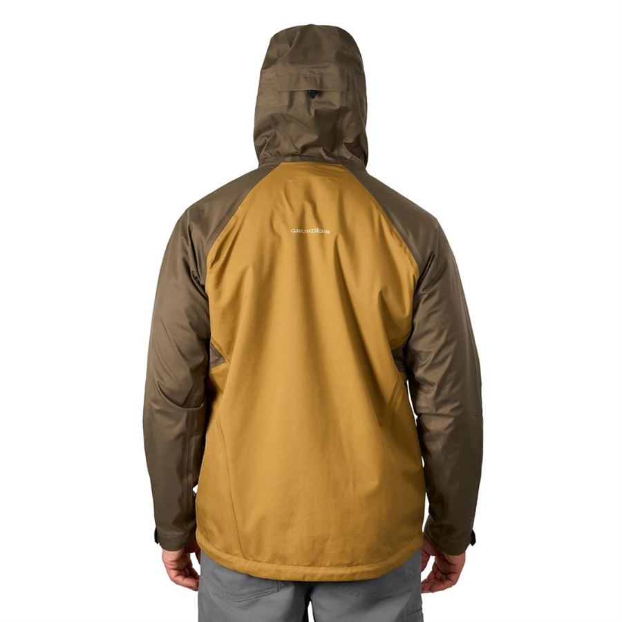 Grundéns Charter Jacket Whiskey/Otter L