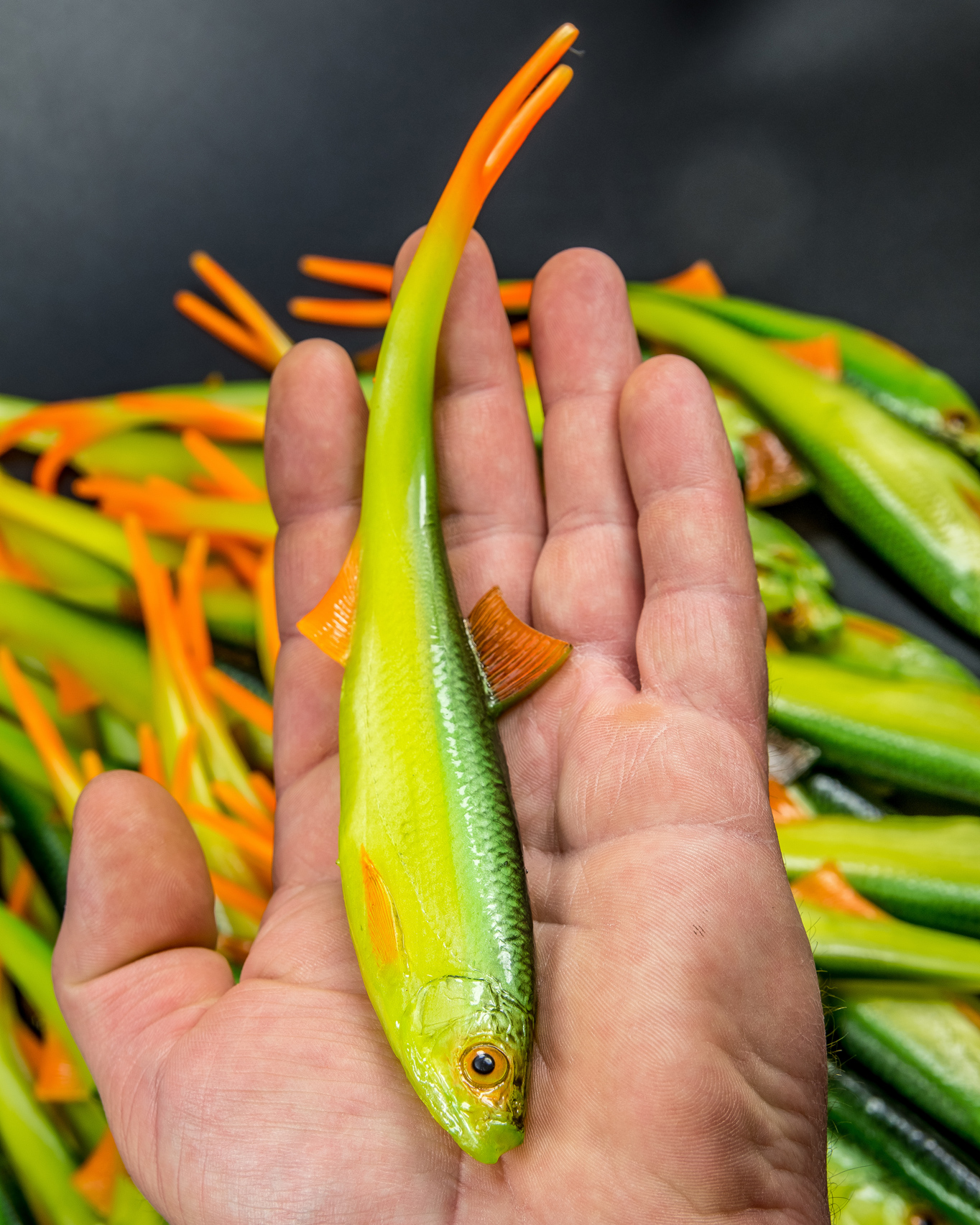 Angry Lures Bleak V-Tail 20cm GYO