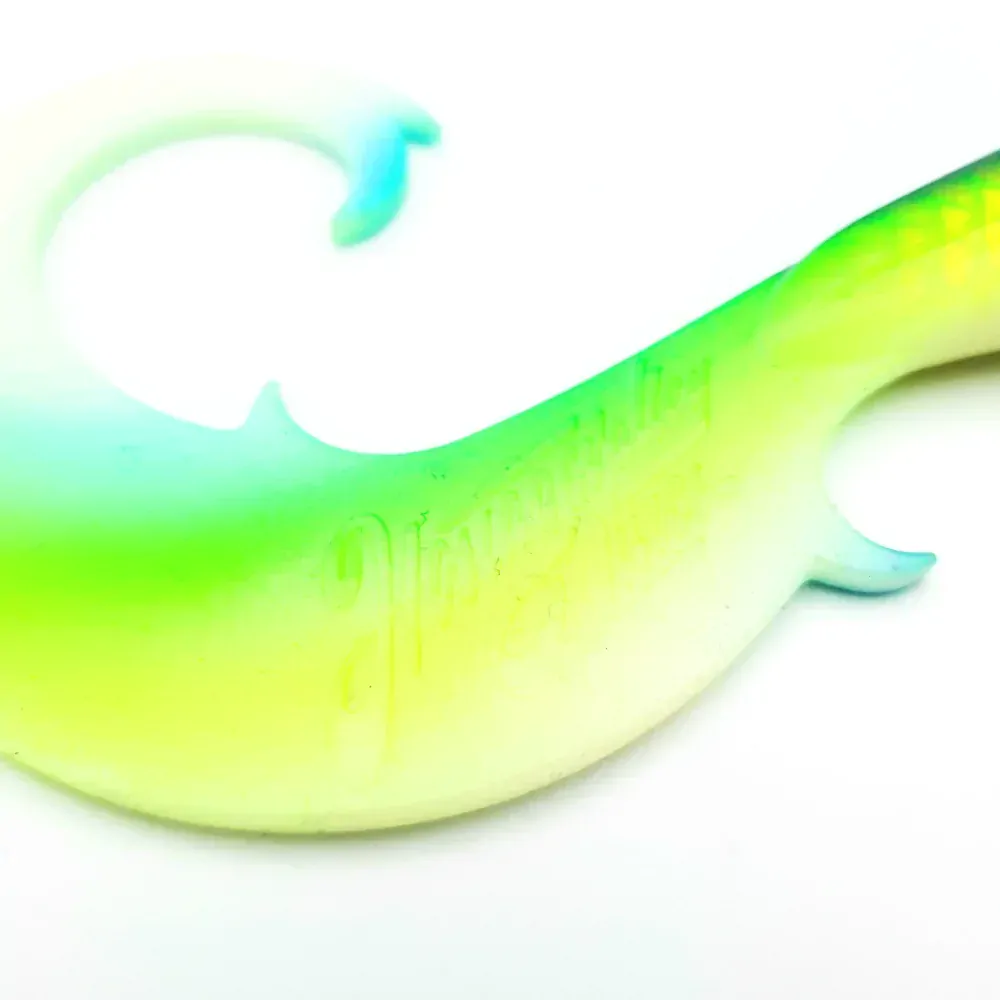 Hostage Valley Curlytail 24cm Green Attack UV II
