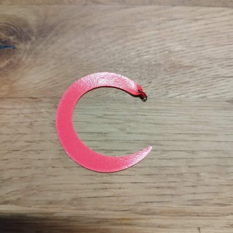 Wiggle Tail M Coral Red