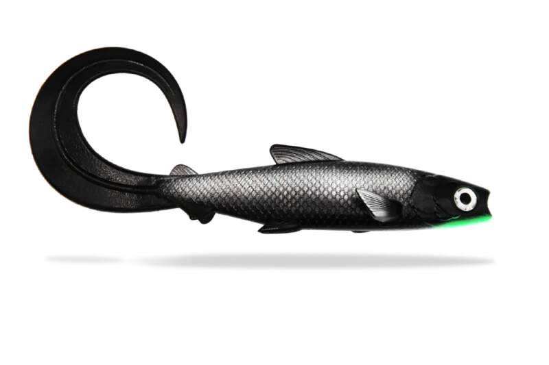 FishingGhost RenkyShad CRL 35cm Black Apple