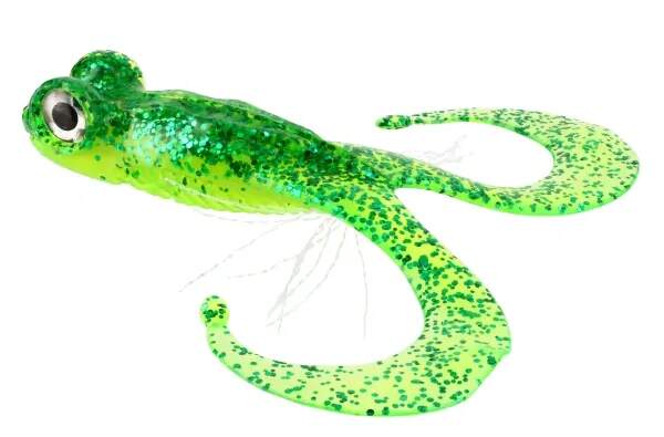 Gunki Bull Frog 10cm Green Strass 2ks