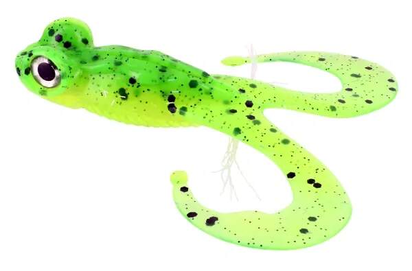 Gunki Bull Frog 10cm Lime Chart Pepper 2ks