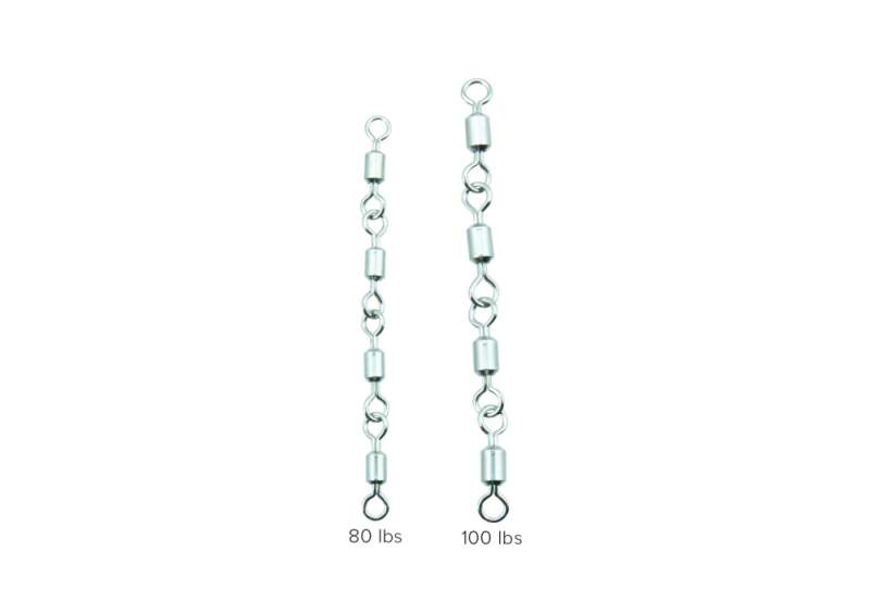 Svartzonker Jointed Rolling Swivels 4 obratlíky 3ks