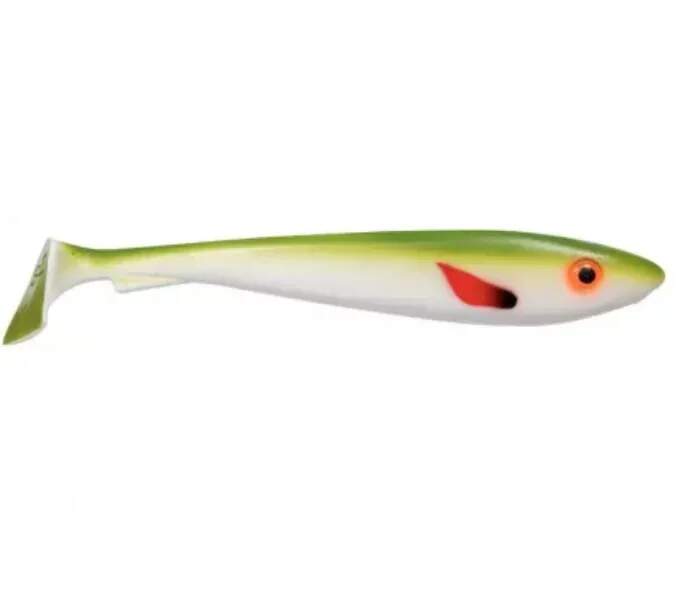 McRubber Shad 17cm UV Olive White