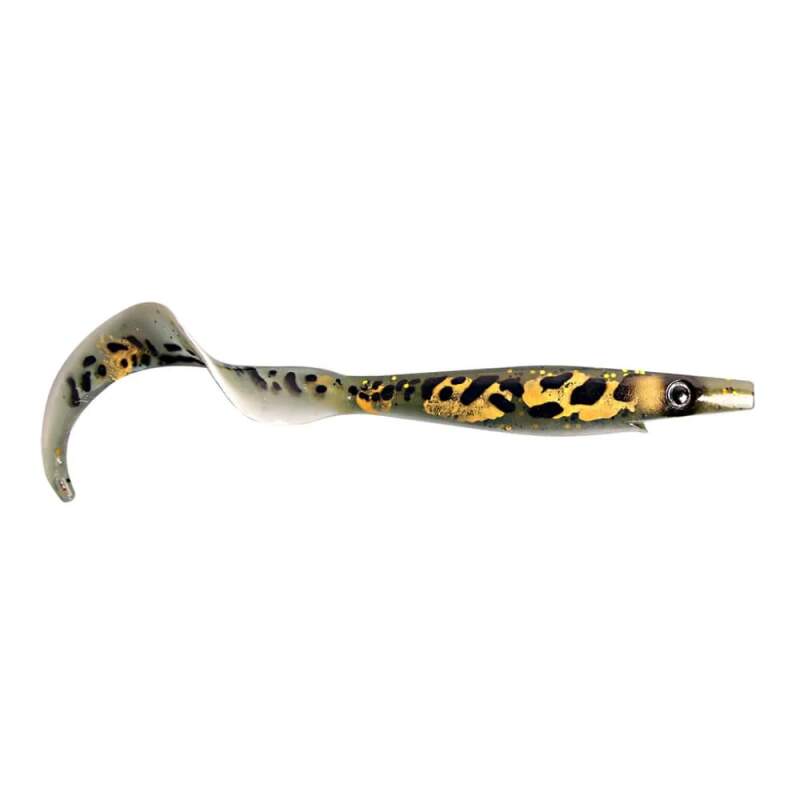 Strike Pro Pig Tail Junior 23cm Motoroil Ronin