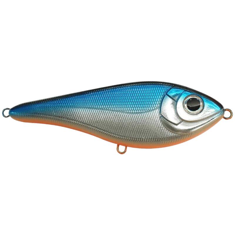 Strike Pro Buster Swim 13cm Blue Chrome OB