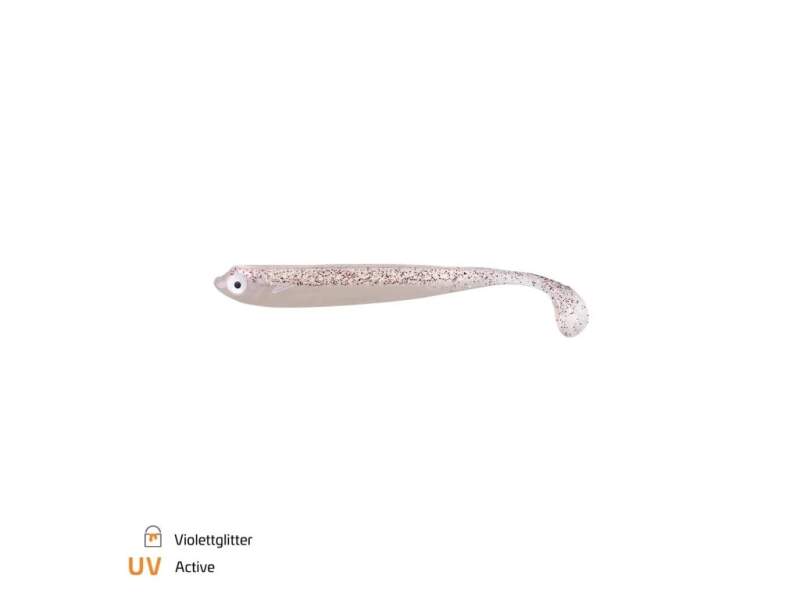 Zeck ZANDER Gummi 12cm Violett Glitter