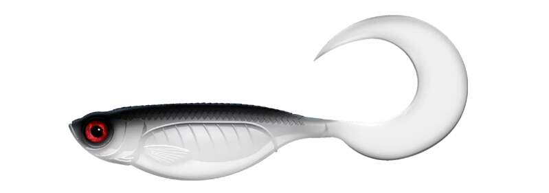 Libra Lures Embrion Twist Tail 18cm 001 White