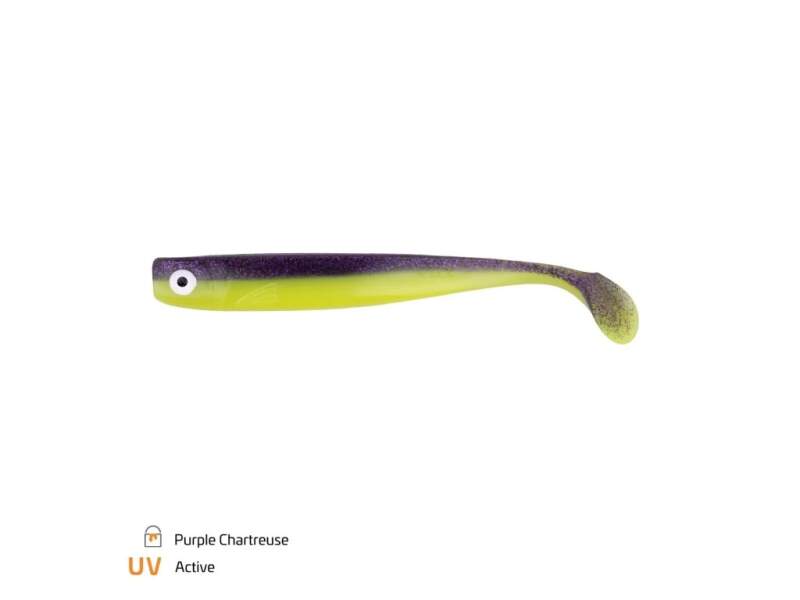 Zeck ZANDER Gummi 16cm Purple Chartreuse