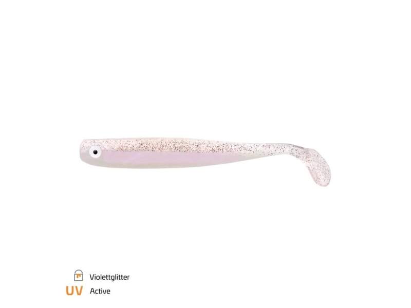 Zeck ZANDER Gummi 16cm Violett Glitter