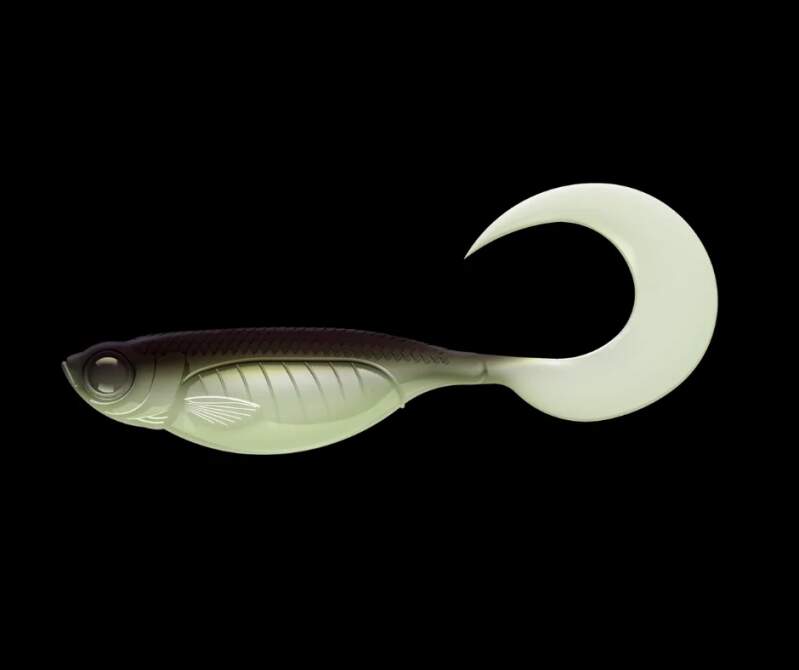 Libra Lures Embrion Twist Tail 12,5cm 031 Olive Whitefish
