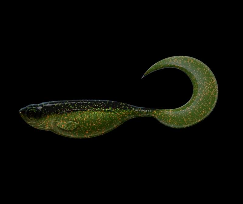 Libra Lures Embrion Twist Tail 12,5cm 132 Motor Oil Green