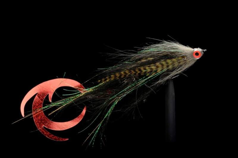 Czechstreamer Articulated Flash Black Grey Head