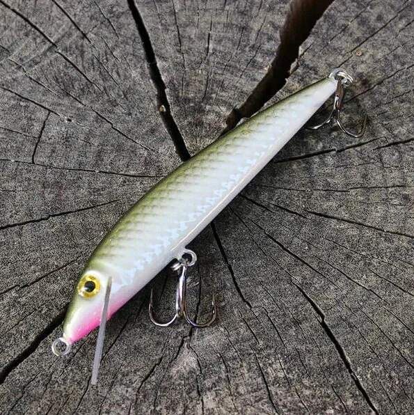 Bonito Ouklej 9cm Plovoucí Olive Pink Nose