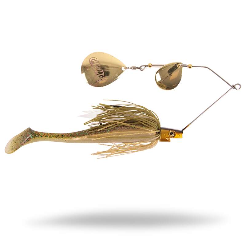 Strike Pro Pig Chopper XL Spinnerbait Golden Shiner