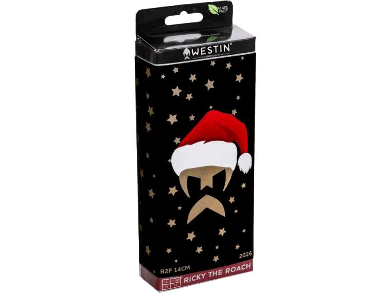 Westin Ricky The Roach R2F 14cm Christmas Edition