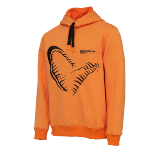 Savage Gear Mega Jaw Hoodie Sun Orange L