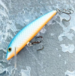 Bonito Ouklej 7cm Blue Silver Plovoucí