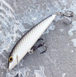 Bonito Ouklej 7cm Grey Silver Plovoucí