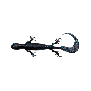 Savage Gear 3D Lizard 10cm Black Blue 6ks