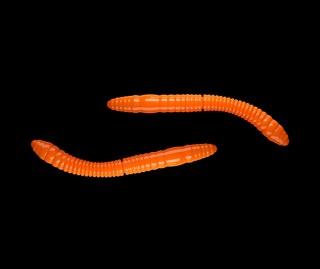 Libra Lures Fatty D´Worm Tournament 55mm 011 Hot Orange Krill 12ks