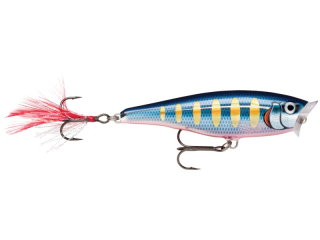 Rapala Skitter Pop 7cm Striped Hot Blue Plovoucí