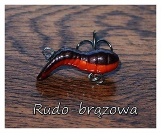 Hegemon Pijawka 3cm Reddish Brown