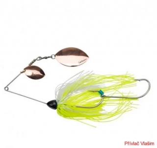 Svartzonker Queen Kelly Spinnerbait Copper Chartruese White