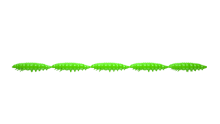 Libra Lures Larva Multi 5x25mm 026 Hot Green Krill 5ks