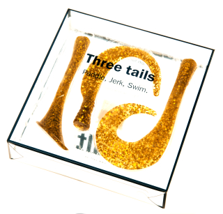 Zalt Tails Gold Flake 3ks