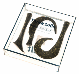 Zalt Tails Black Gold Flake 3ks