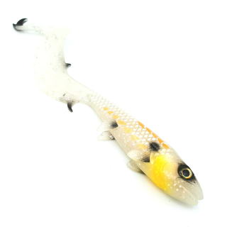 Hostage Valley Curlytail 24cm White Pearl