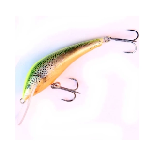 Bonito Troć 7,5cm Pstruh Fluo Žlutý Bílé Břísko Plovoucí